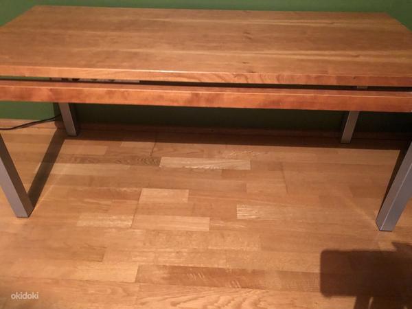 Стол под телевизор с деревянным шпоном (фото #5)