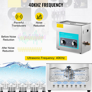 Ultrahelipesur vinüülplaatidele LP ultrasonic cleaner Vevor (3 foto / 7)