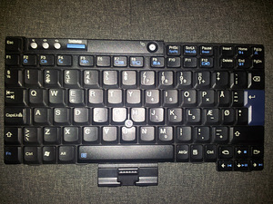 Thinkpad (X60-X61) klaviatuur. (1 foto / 4)