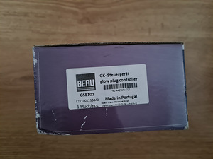 BMW E46 R4 M47 (320D) BERU eelsüüteküünalde juhtplokk (1 foto / 4)