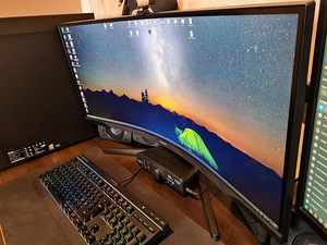 Samsung 34" Odyssey G5 WQHD 165Hz 1ms monitor (4 foto / 4)