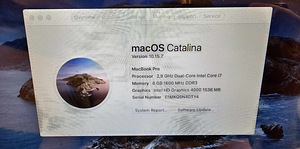 MacBook Pro 13" Mid 2012 - 512gb SSD - i7 - 8GB ddr3 (3 foto / 8)