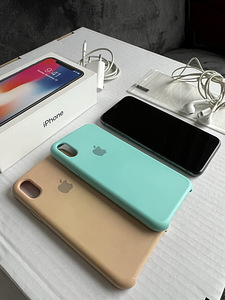 iPhone X, Space Gray, 64GB (1 foto / 3)