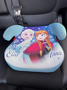 Turvatool-alus, laste autoiste Anna ja Elza, Frozen (1 foto / 2)