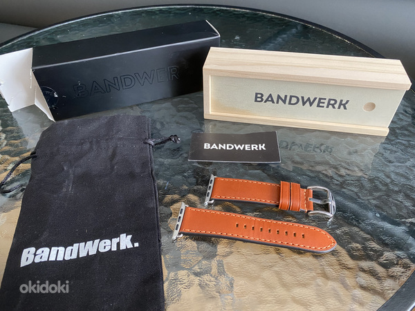 Apple Watch | Bandwerk | Классический кожаный ремешок (фото #2)