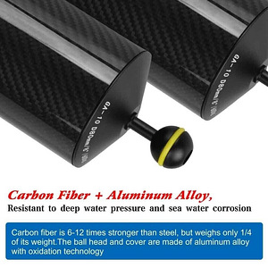Новый! поплавковый рычаг Seafrogs GA-10 D80mm/8" (4 фото из 8)