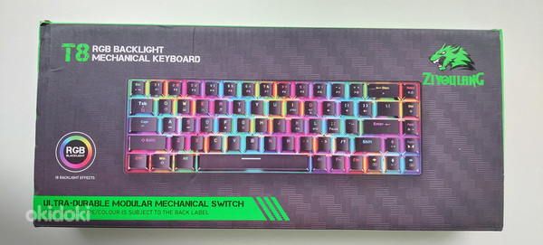 Mehaaniline klaviatuur Ziyou Lang T8 RGB (фото #1)