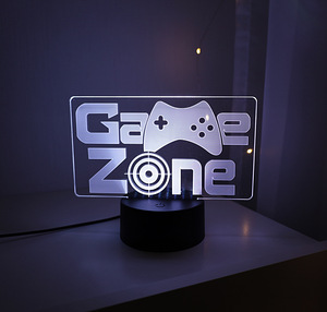 Gamer-teemaline led lamp (5 foto / 6)