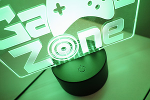Gamer-teemaline led lamp (6 foto / 6)