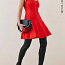 Карен Миллен Мини-платье Flippy Ponte в корсетном стиле (фото #1)