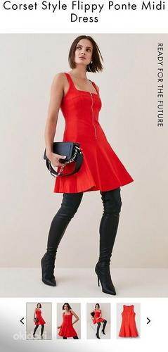 Карен Миллен Мини-платье Flippy Ponte в корсетном стиле (фото #1)