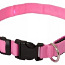 Ошейник со светодиодами для собак M до 51см Розовый (фото #1)