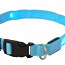 Ошейник со светодиодами для собак m до 51см синий (фото #1)
