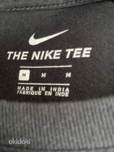 Мужская черная футболка Nike (М) (фото #3)