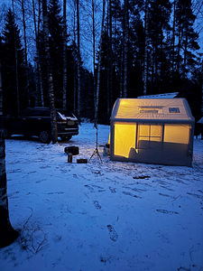 Täispuhutav telk Off-grid komplekt (2 foto / 8)