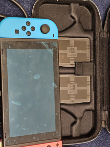 Nintendo switch v2 32gb+128sd + gamepad pro (2 foto / 3)