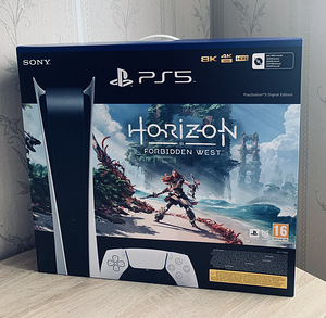 Playstation 5 Digital Edition + Horizon Forbidden West / UUS (1 foto / 1)