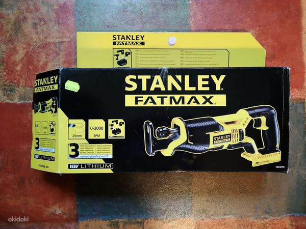Аккумуляторная тигровая пила STANLEY FATMAX FMC675B без аккумулятора и зарядного устройства (фото #5)