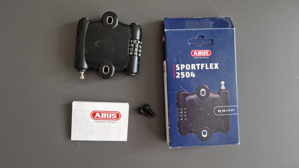 Велосипедный замок abus sportflex 2504