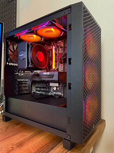 High-end mänguarvuti - Ryzen 7 9700X, RTX 5070 12gb, 32gb (4 foto / 8)