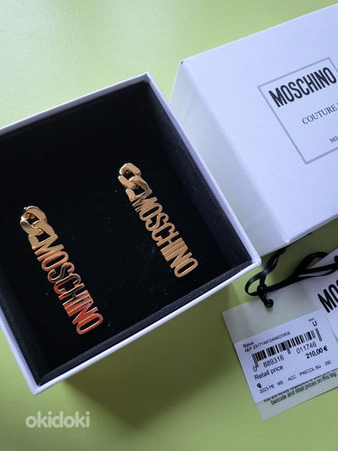 NEW uued Moschino kõrvarõngad