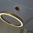 Потолочная подвесная круглая лампа (фото #1)