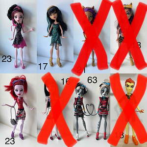 Monster high nukk / nukud (1 foto / 1)