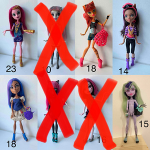 Monster high nukk / nukud (1 foto / 1)