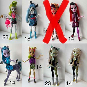 Monster high nukk / nukud (1 foto / 1)