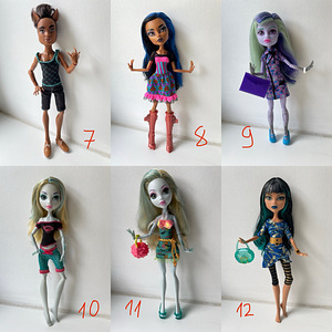 Monster high nukk / nukud ALL HINNAD! (3 foto / 5)