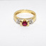 Золотое кольцо с бриллиантами 750 пробы 5.60 г (фото #2)