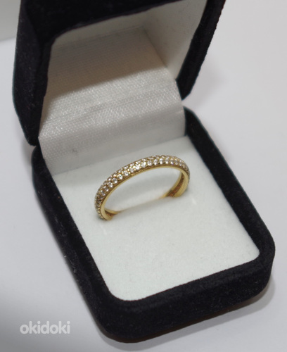Золотое кольцо, 750 пробы, вес 2.09 g (фото #2)