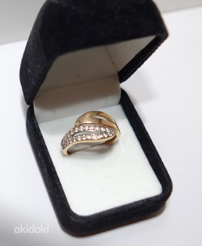 Золотое кольцо, 585 пробы, вес 2.68 г (фото #1)