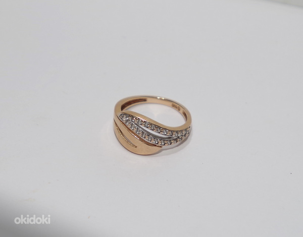Золотое кольцо, 585 пробы, вес 2.68 г (фото #3)