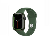 Apple Watch Series 7 41mm, GPS Green Alu Clover Sport Band