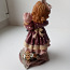 Фарфоровая статуэтка "Девочка с куклой" (фото #2)