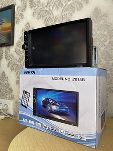2DIN autoraadio 7018B,7” puuteekraan,Bluetooth/Автомагнитола (1 фото из 6)