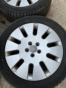 Оригинальные диски 5x112 Audi 18" с легкосплавными шинами Go (5 фото из 6)