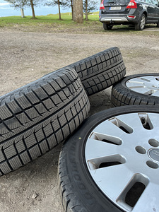 Оригинальные диски 5x112 Audi 18" с легкосплавными шинами Go (6 фото из 6)