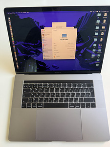 MacBook Pro 15, 2017, 16GB, i7-2.9 GHz, 512GB, A1707, EN/RU