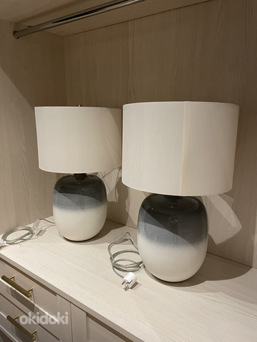 две настольные лампы (лампа, лампа, настольная лампа, настольная лампа) (фото #1)