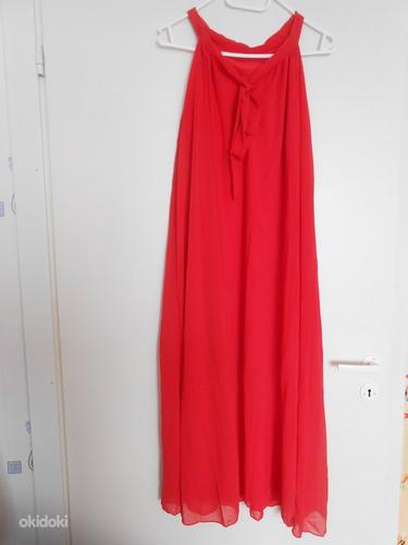 Женское красное платье (фото #2)