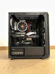 Gaming PC, i3-10100F, RTX 3060 Ti, 16GB RAM, 500GB NVMe (8 foto / 9)