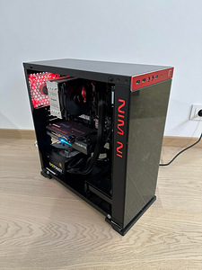 Gaming PC, i5-10400F, RTX 3060 Ti, 16GB RAM, 500GB NVMe SSD (1 foto / 7)