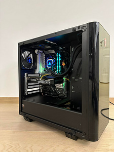 Gaming PC, Ryzen 7 2700X, RTX 3050, 16GB RAM, 500GB SSD M.2 (1 foto / 7)