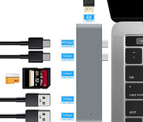 USB C adapter 7 in 1 Macbook jaoks