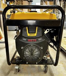 RATO R10000D generaator 9/10kW AVR, el.starter (7 foto / 10)