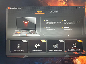 Lenovo Legion Y520-16GB DDR4-GTX1060 (2 foto / 4)