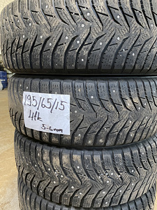 195/65/15 4tk Kumho 5-6mm (2 foto / 4)