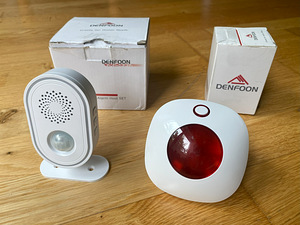 DENFOON WiFi alarmsüsteem ja sensorid (3 foto / 7)
